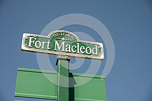 Historic Fort MacLeod, Alberta