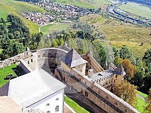 Historický opevnený hrad kráľov