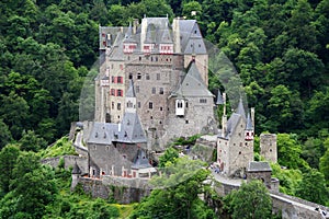 Historic fortress in Moselle valley