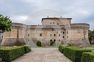 The historic fortress of Senigallia built by the Della Rovere family