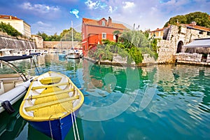 Historic Fosa bay in Zadar