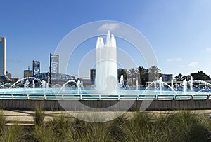 Historic Friendship Fountain in Jacksonville, Florida