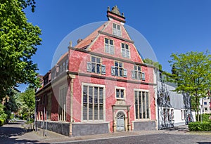 Historic Fruhherrenhaus building in the center of Herford photo