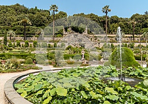 Historic Garden Garzoni in Collodi, in the municipality of Pescia, province of Pistoia, Tuscany, Italy