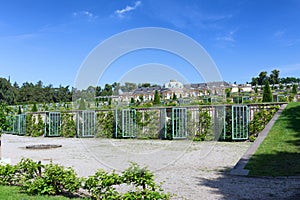 Historic gardens and palace architecture in Potsdam