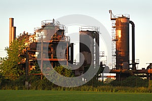 Historic Gasworks Park, Seattle, USA photo