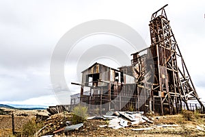 Historic gold mine in victor colorado