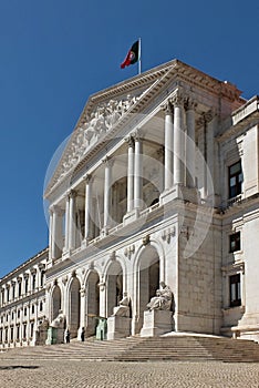 Historic Government building in Lisbon - Portugal
