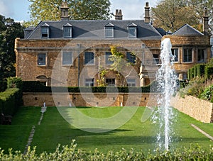 Historic Hadspen House set in a country estate, now transformed into boutique hotel The Newt in Somerset, UK