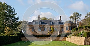 Historic Hadspen House set in a country estate, now transformed into boutique hotel The Newt in Somerset, UK