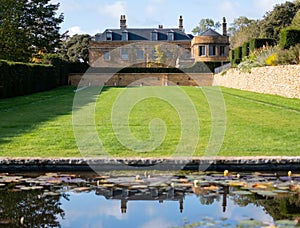 Historic Hadspen House set in a country estate, now transformed into boutique hotel The Newt in Somerset, UK