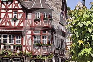 Historic half-timbered house