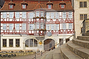 Historic half-timbered house, Germany