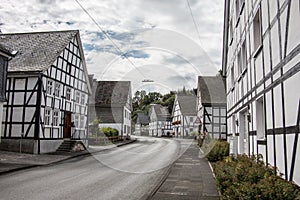 historic half-timbered houses