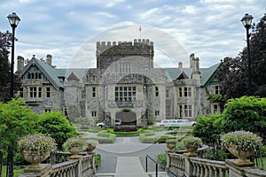 Historic Hatley Castle, Royal Roads University, Victoria, Vancouver Island, British Columbia