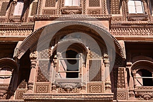 Historic Haveli facade photo