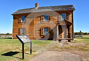 Historic Henry House at National Battlefield Park, Manassas, VA