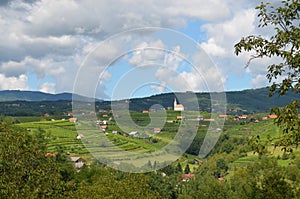 Historic hillsides, Slovenia