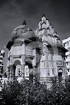 Historic hindu temple in Visakhapatnam photo