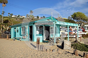 Historic home in the Crystal Cove State Park. photo