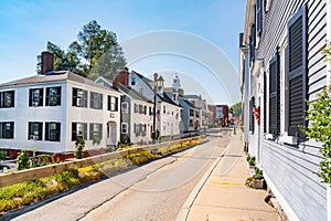 Historic homes in Plymouth, Massachusetts photo