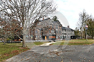 Historic house connequit river state park  new york