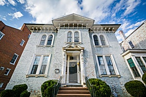 Historic house in Frederick, Maryland. photo