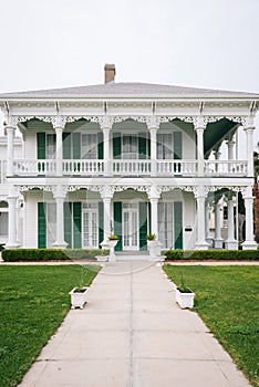 Historic house in Galveston, Texas