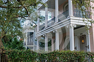 Historic House in the Garden District of New Orleans