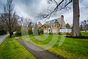 Historic house in Guilford, Baltimore, Maryland photo