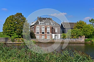 Historic house at Kinderdijk