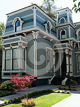 Historic House in San Jose CA photo