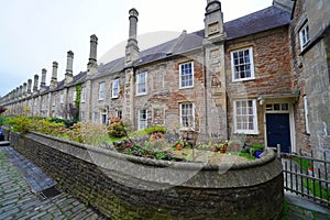 Historic houses in English city