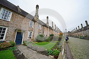 Historic houses in English city