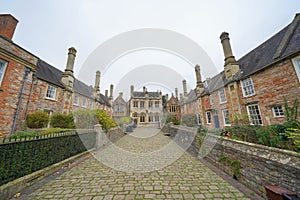 Historic houses in English city