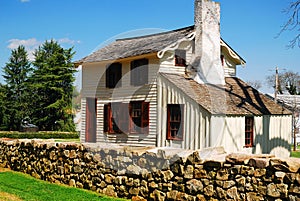 Innis House and Stone Wall