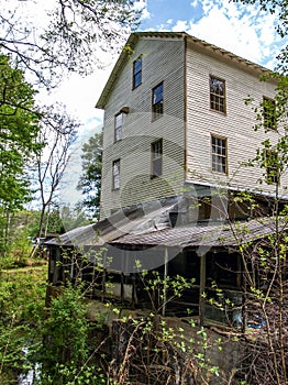 Historic Jessup`s Mill in Westfield, North Carolina