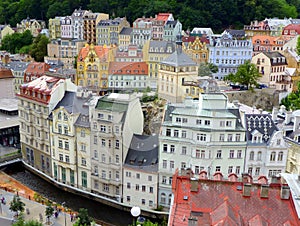 Historic Karlovy Vary, Czech Republic