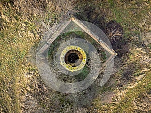 A historic kiln for obtaining quicklime in the center of Poland.