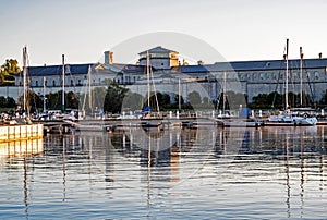 Historic Kingston Penitentiary As Seen From Olympic Harbour