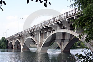 Historic Lamar Bridge in Austin, Texas