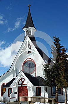 Historic Leadville Church photo