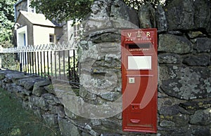 Historic letter box.