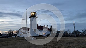 Historic Lighthouse at Chatham, Cape Cod