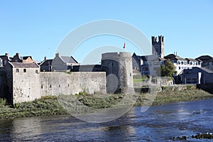 Historic Limerick Castle in Ireland