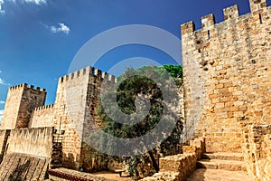 Historic Lisbon Castle.