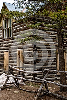 Historic Log Cabin in Colorado