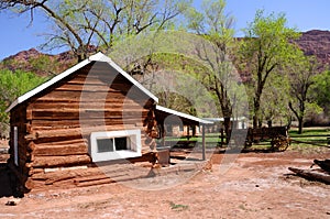 Historic Log Cabin at Lee's Ferry