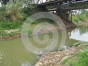 Historic lorry bridge in public open and free