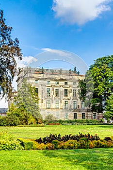 Historic Ludwigslust Palace in northern Germany photo